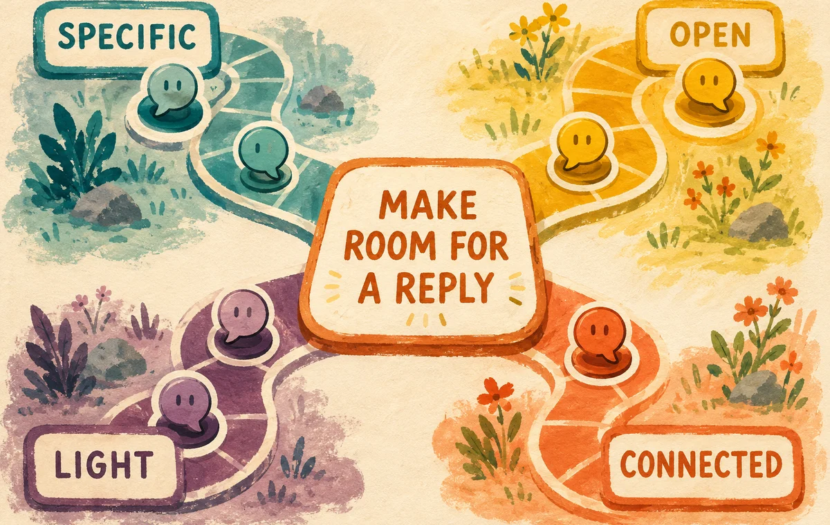 A useful Opening Move creates several easy reply paths instead of one narrow test