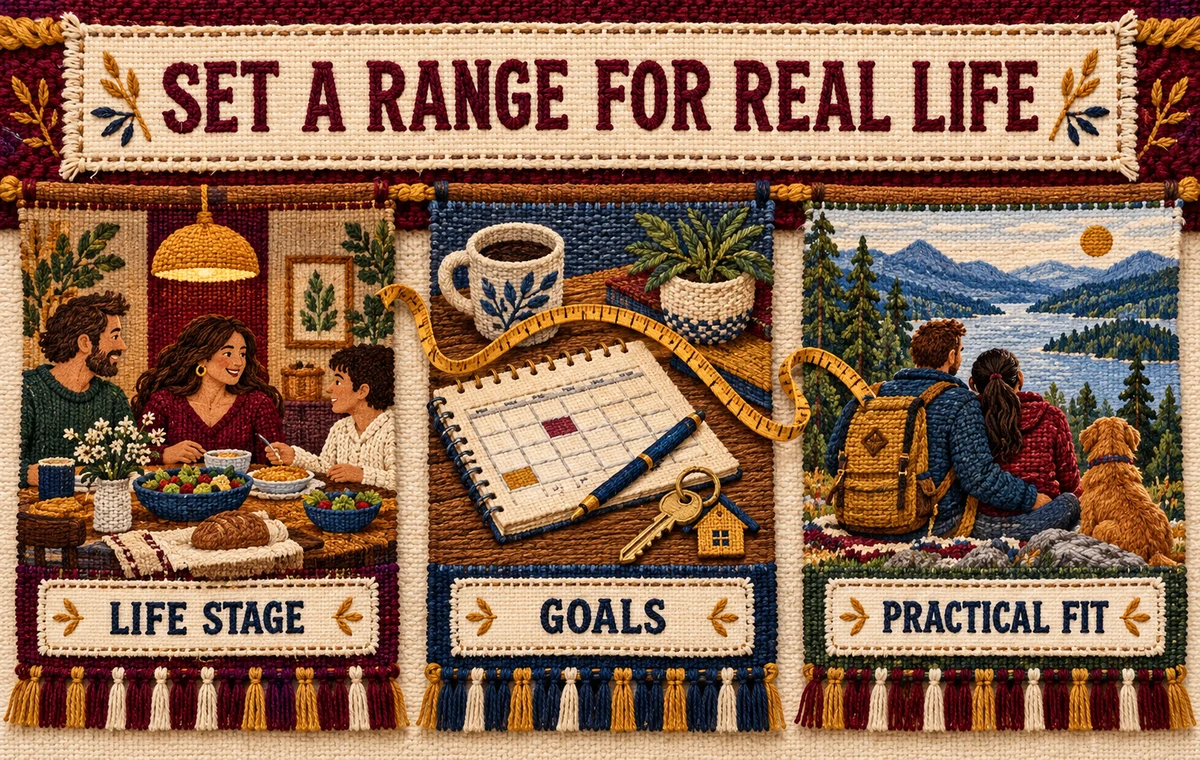 A useful age range balances life stage, relationship goals, and practical fit