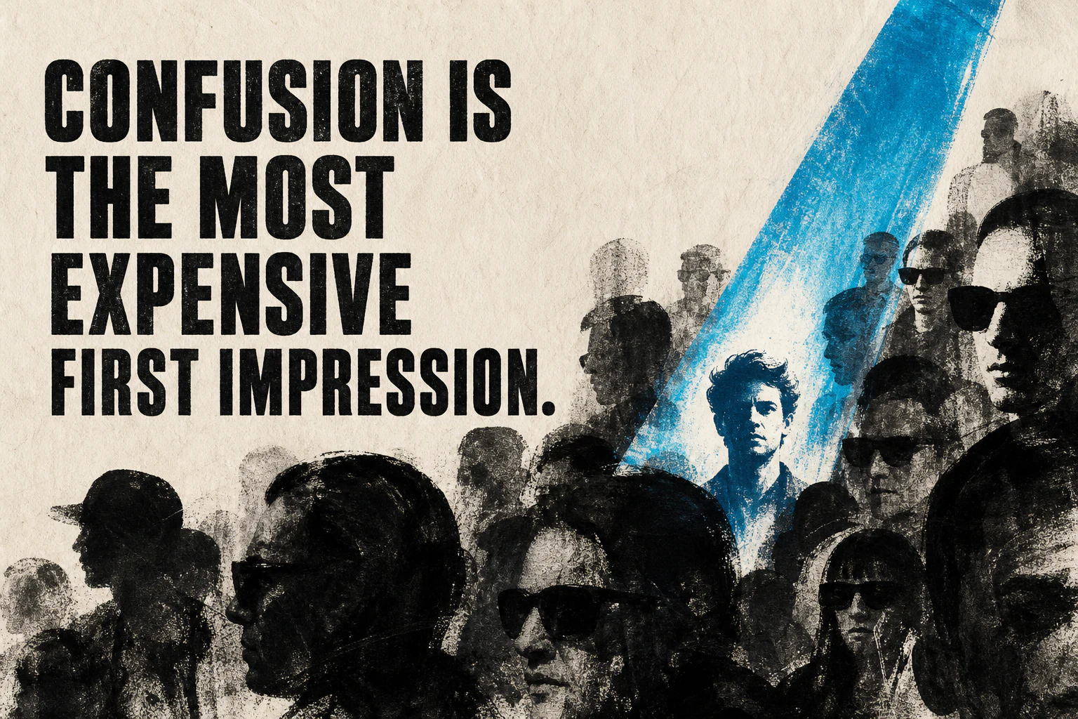 Confusion is the most expensive first impression