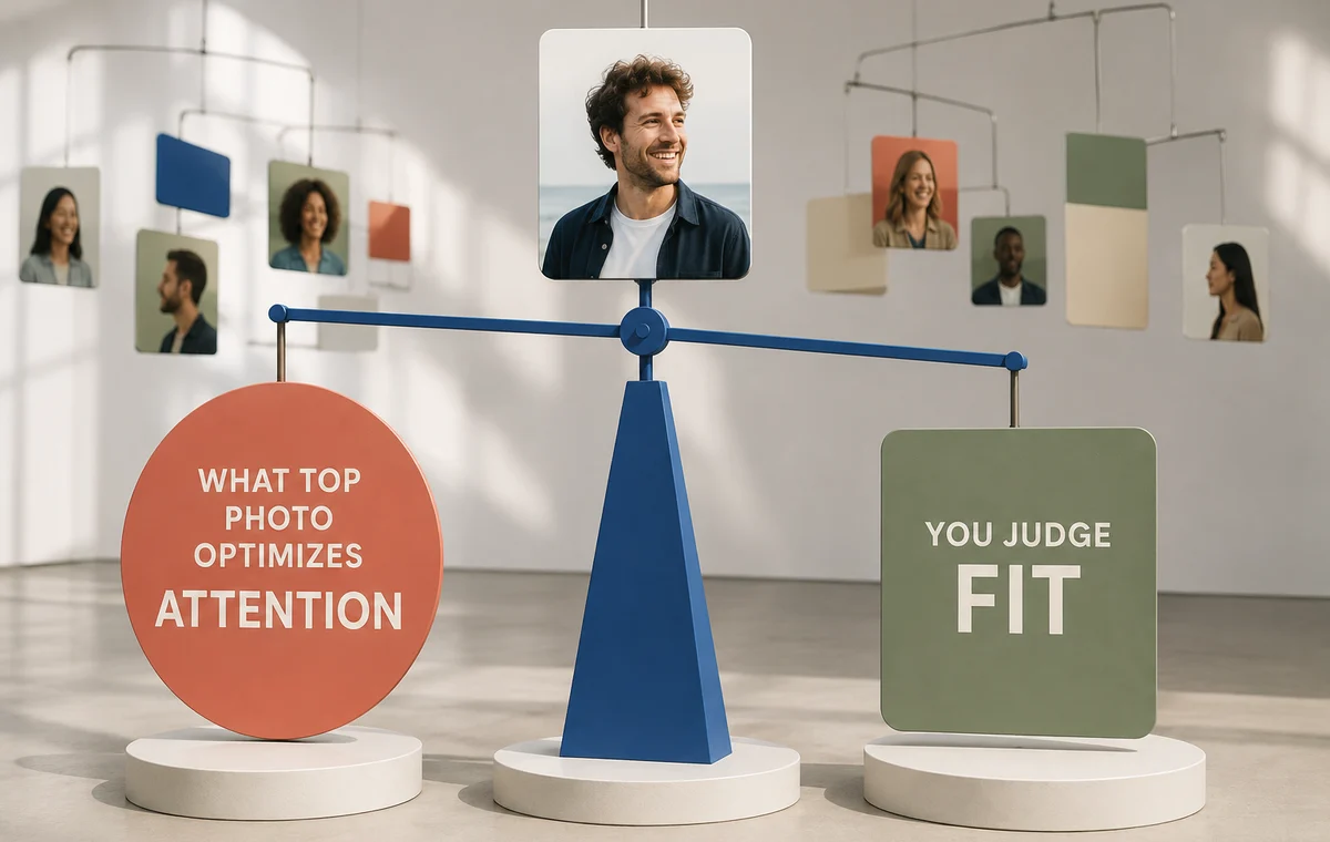 Top Photo can optimize immediate attention while you judge fit, trust, and profile story
