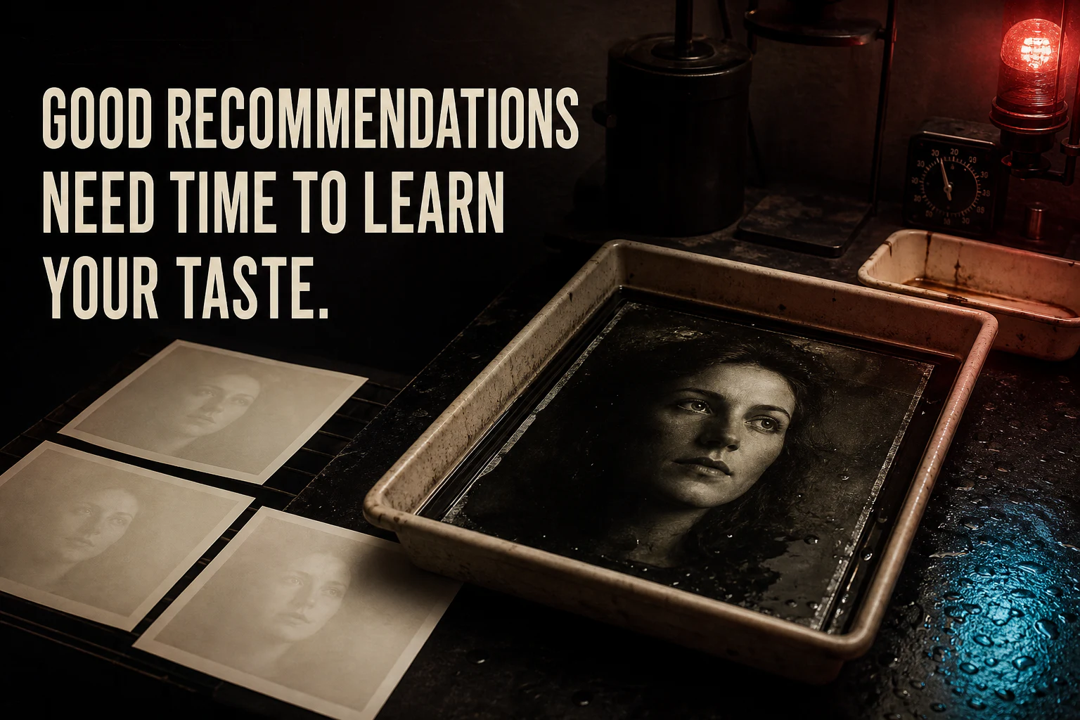 Good recommendations need time to learn your taste