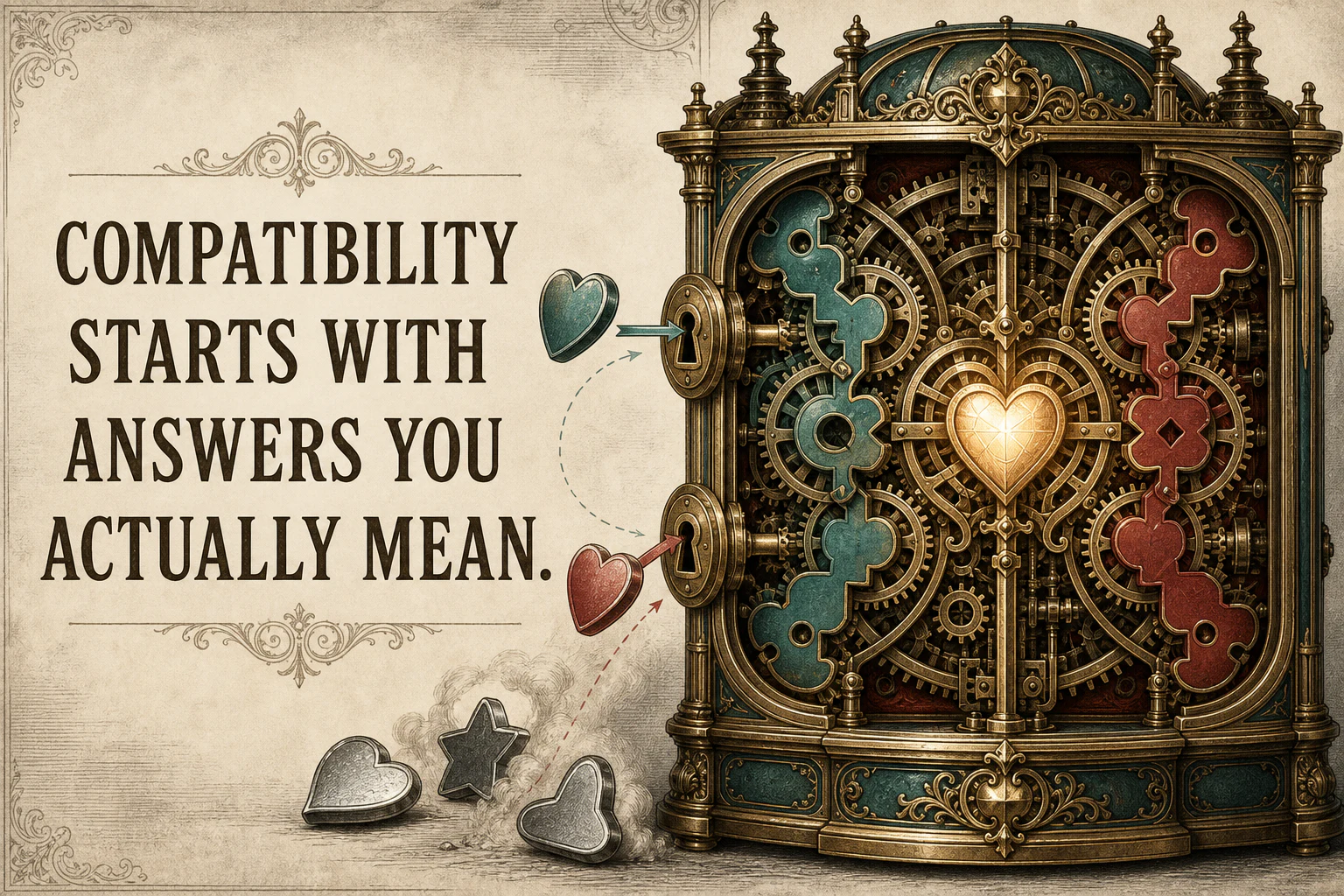 Compatibility starts with answers you actually mean