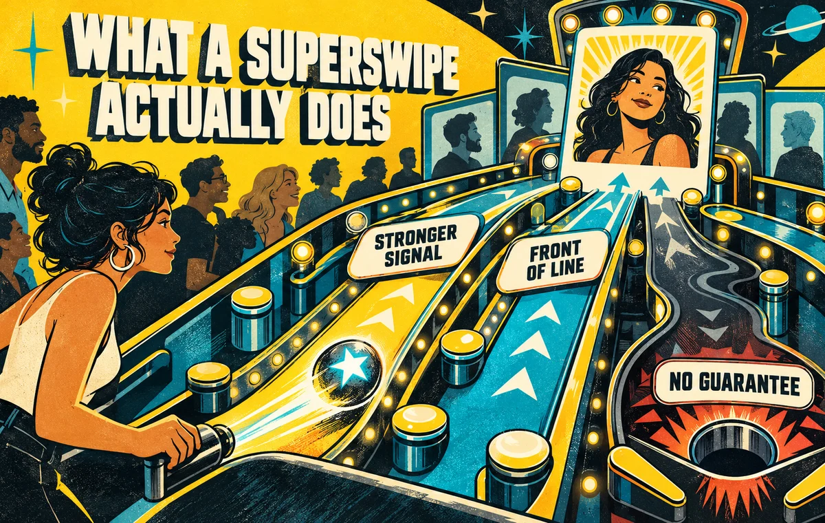 מה SuperSwipe של Bumble משנה ומה הוא אינו מבטיח