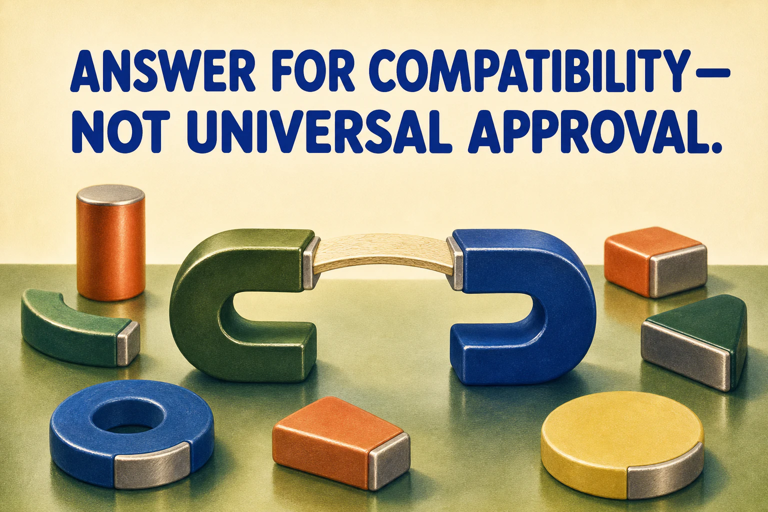Answer for compatibility, not universal approval