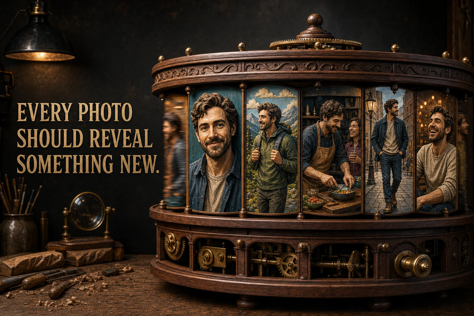 Every photo should reveal something new