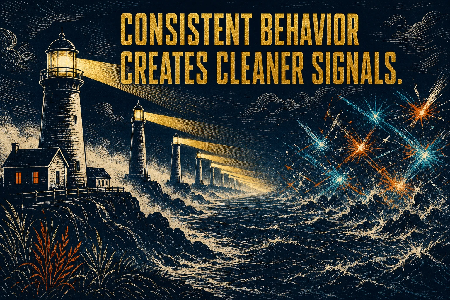 Consistent behavior creates cleaner recommendation signals