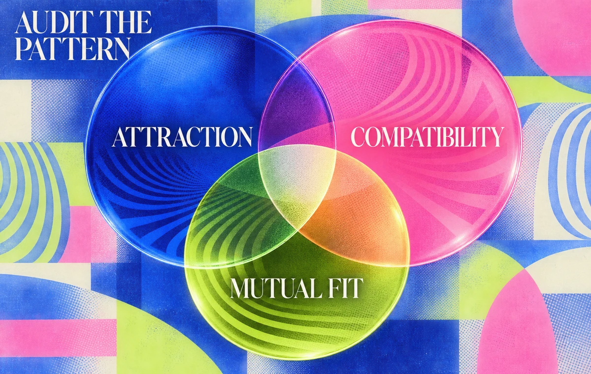 A useful type audit separates attraction, compatibility, and mutual fit