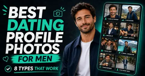 Examples of the best dating profile photo types for men that get more matches