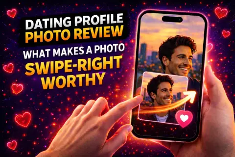 Reviewing dating profile photos for quality and appeal