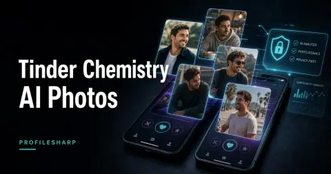 Tinder Chemistry וניתוח תמונות AI לפרופיל דייטינג