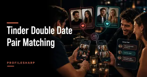 טיפים לפרופיל Tinder Double Date ודייט זוגי